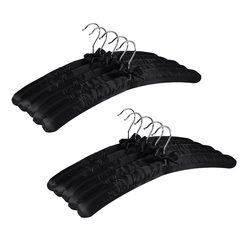 17 Inch Large Satin Padded Hangers,Silk Hangers For Wedding Dress Clothes,Coats,Suits,Blouse (Black,10 Pack) Promotion
17 Inch Large Satin Padded Hangers,Silk Hangers For Wedding Dress Clothes,Coats,Suits,Blouse (Black,10 Pack) Promotion