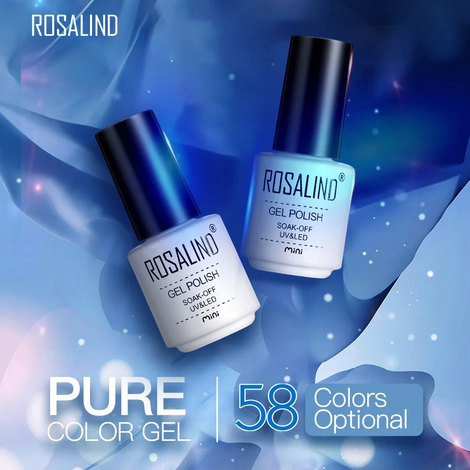 ROSALIND Gel Nail Polish Semi Permanent Gel Pure Varnish Soak off Base Top uv Hybrid Nail Gel For Nails Art Gel Polish
ROSALIND Gel Nail Polish Semi Permanent Gel Pure Varnish Soak off Base Top uv Hybrid Nail Gel For Nails Art Gel Polish