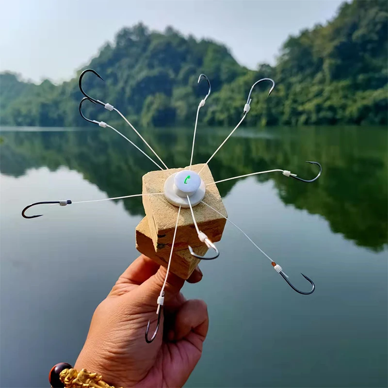 Flap hook set hard wire lengthened, new version of the replica flying hook, sea sunset plate hook thousand and fishing hook
Flap hook set hard wire lengthened, new version of the replica flying hook, sea sunset plate hook thousand and fishing hook