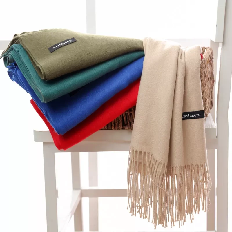 Men Women Imitation Cashmere Solid Color Versatile Scarf Outdoor Hiking Autumn Winter Korean New Thickened Warm Scarf
Men Women Imitation Cashmere Solid Color Versatile Scarf Outdoor Hiking Autumn Winter Korean New Thickened Warm Scarf
