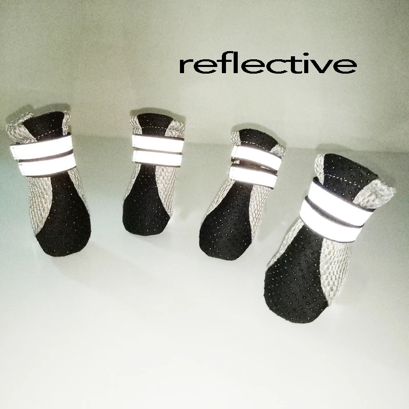 Breathable Dog Outdoor Walking Shoes Mesh Summer Pet Shoes Night Safety Reflective Non-slip Boots Yorkshire Chihuahua Supplies
Breathable Dog Outdoor Walking Shoes Mesh Summer Pet Shoes Night Safety Reflective Non-slip Boots Yorkshire Chihuahua Supplies