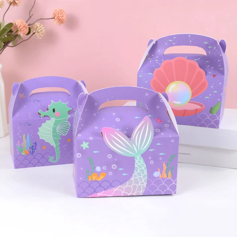 3Pcs Mermaid Portable Candy Box Cookies Candy Gift Packaging Bags Mermaid Wedding Birthday Party Decoration Baby Shower Supplies
3Pcs Mermaid Portable Candy Box Cookies Candy Gift Packaging Bags Mermaid Wedding Birthday Party Decoration Baby Shower Supplies