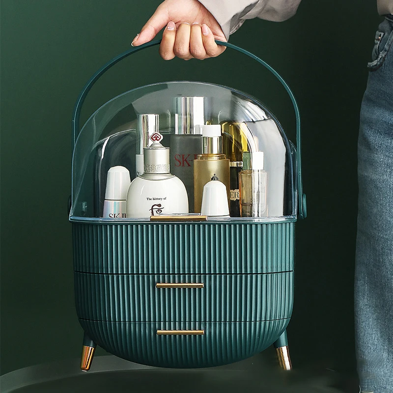 Storage Box Portable Organizers Light Luxury Cosmetics Skin Care Bedroom Furniture Cabinet Modern Minimalist Makeup Personality
Storage Box Portable Organizers Light Luxury Cosmetics Skin Care Bedroom Furniture Cabinet Modern Minimalist Makeup Personality