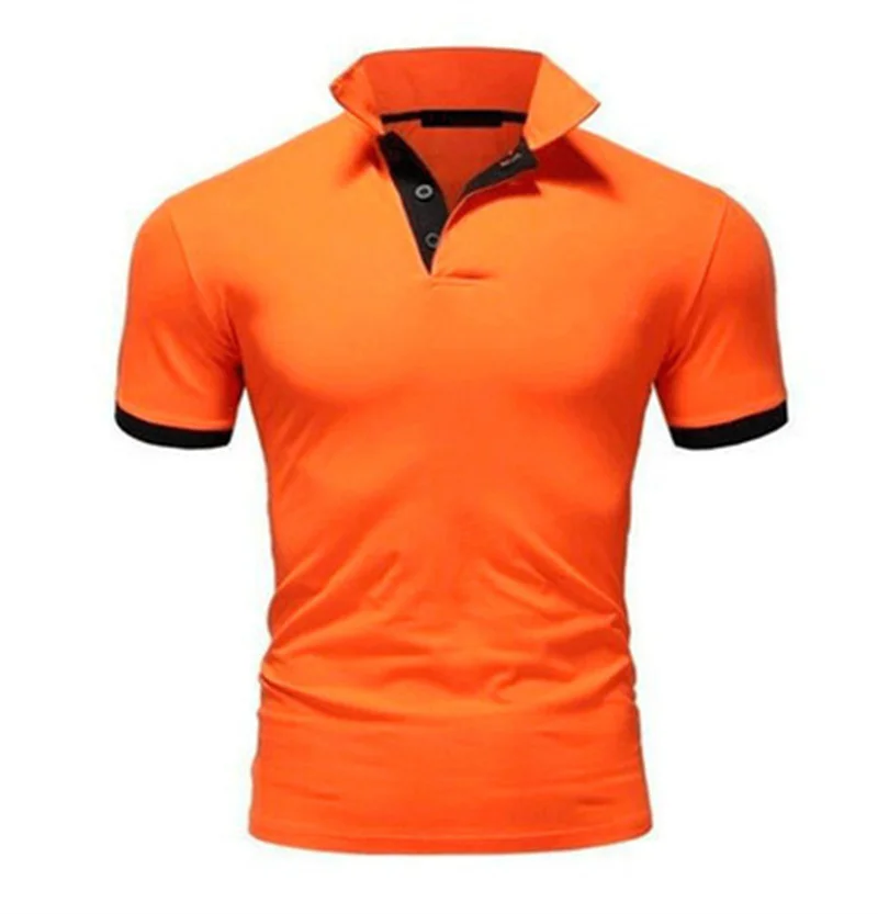 Men's Solid Color Lapel T-Shirt Fashion New Casual Slim Sports Black Short Sleeves
Men's Solid Color Lapel T-Shirt Fashion New Casual Slim Sports Black Short Sleeves
