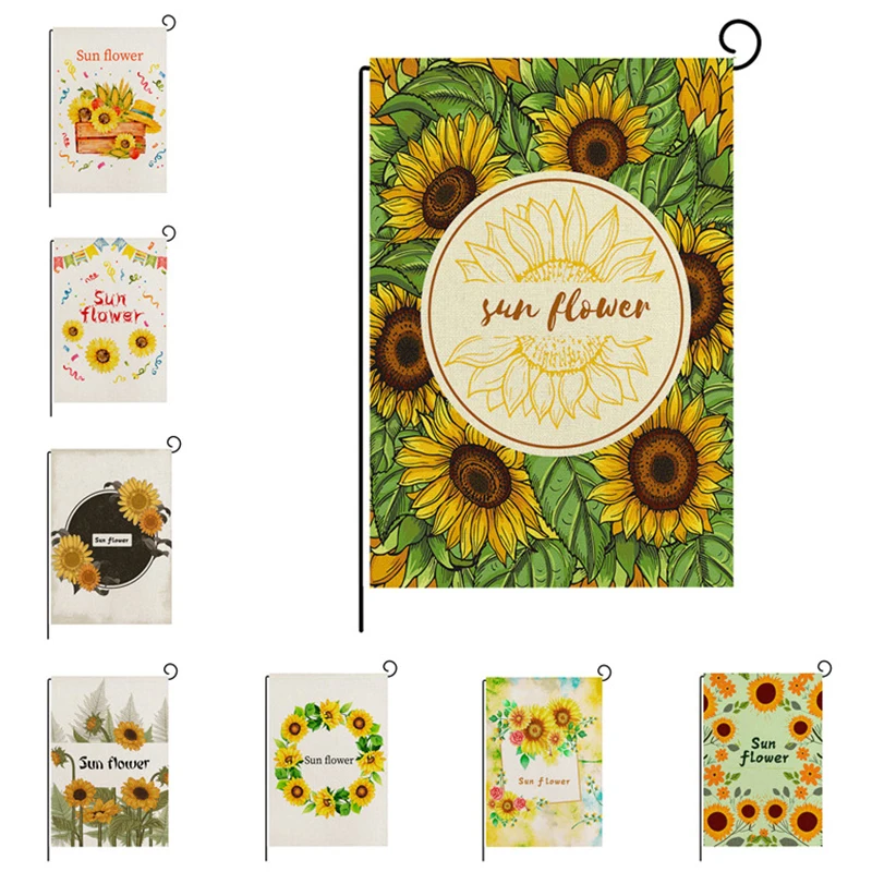 Sun Flowers Garden Flag House Banner Welcome Yard Decoration Flag for Spring Garden Home Decor No flagpole
Sun Flowers Garden Flag House Banner Welcome Yard Decoration Flag for Spring Garden Home Decor No flagpole