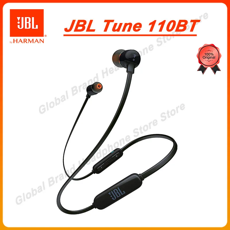 Original JBL TUNE T110BT Wireless Bluetooth Headphones Music Earphones Support Handsfree running Sports Headset Calls with Mic
Original JBL TUNE T110BT Wireless Bluetooth Headphones Music Earphones Support Handsfree running Sports Headset Calls with Mic