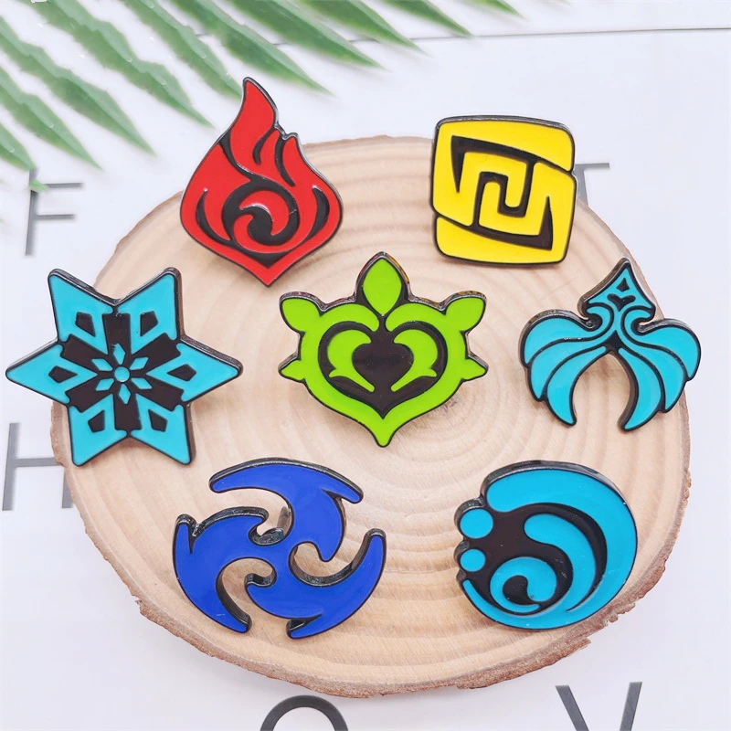 Genshin Impact 7 Elements Eyes Of God Enamel Pin Brooches On Clothes Anime Badges Cosplay Fashion Jewelry Accessories Fans Gifts
Genshin Impact 7 Elements Eyes Of God Enamel Pin Brooches On Clothes Anime Badges Cosplay Fashion Jewelry Accessories Fans Gifts