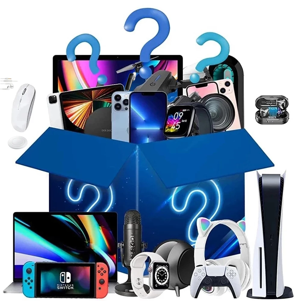 Lucky Box - Mystery Blind Box Electronic Best Gift Random Style Interesting and Exciting Lucky Box Such 100% Birthday Gift
Lucky Box - Mystery Blind Box Electronic Best Gift Random Style Interesting and Exciting Lucky Box Such 100% Birthday Gift