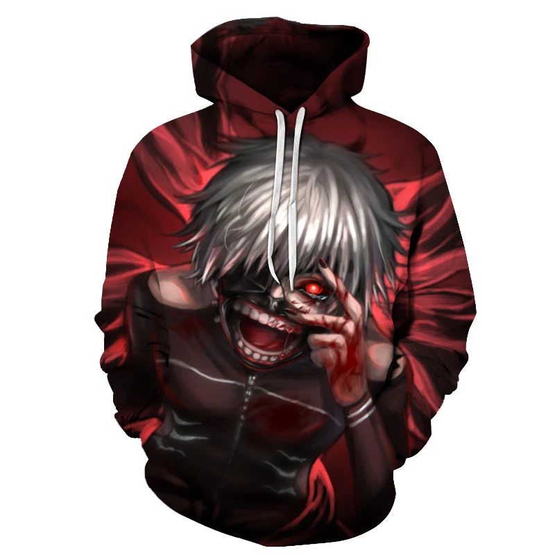2022 New Hot Sale Tokyo Ghoul Hoodies Mens Hooded Pullovers Ken Kaneki Printed Male Hoody 3d Printing Hooded Sweatshirts
2022 New Hot Sale Tokyo Ghoul Hoodies Mens Hooded Pullovers Ken Kaneki Printed Male Hoody 3d Printing Hooded Sweatshirts