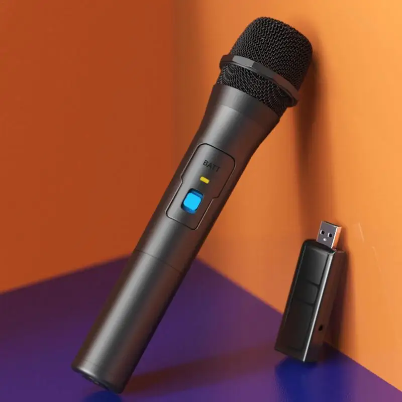Wireless Microphone Professional Handheld Mic USB Receiver Metal Dynamic Multipurpose Microphone Kit Home Speaker Karaoke Church
Wireless Microphone Professional Handheld Mic USB Receiver Metal Dynamic Multipurpose Microphone Kit Home Speaker Karaoke Church