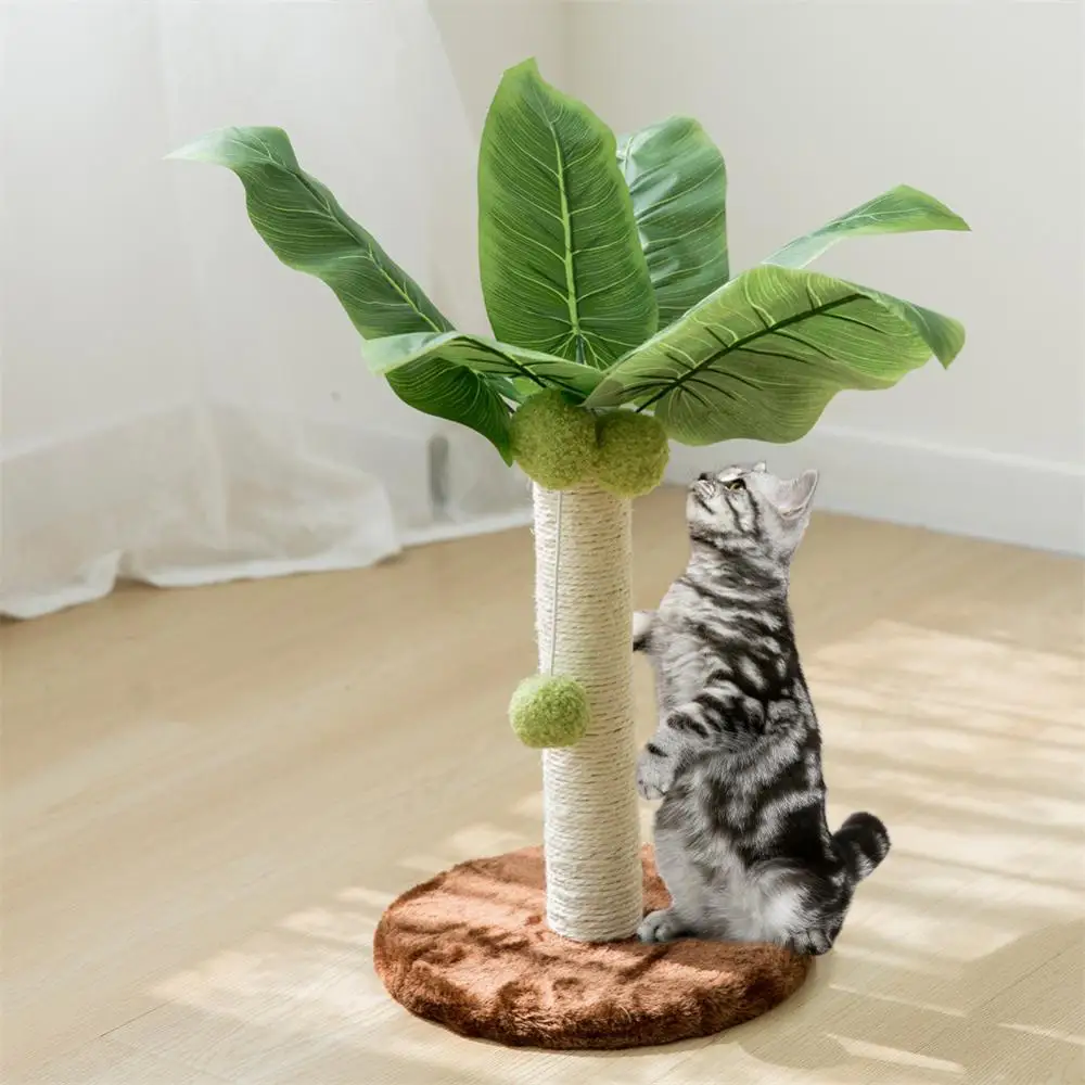 Cat Scratching Post For Kitten Cute Green Leaves Cat Scratching Posts With Sisal Rope Indoor Cats Posts Cat Tree Pet Products
Cat Scratching Post For Kitten Cute Green Leaves Cat Scratching Posts With Sisal Rope Indoor Cats Posts Cat Tree Pet Products