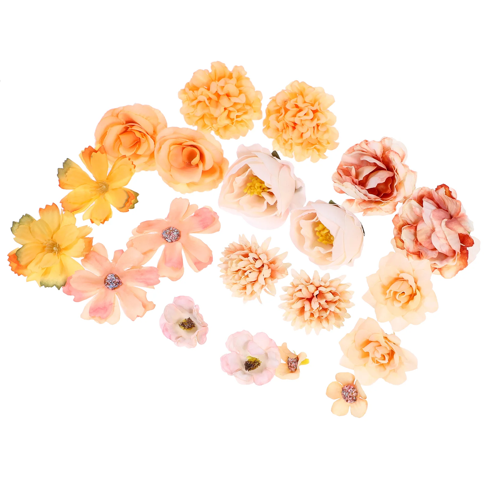 20Pcs Fake Flower Decors Wedding Artificial Flower Adornments Romantic Photo Props
20Pcs Fake Flower Decors Wedding Artificial Flower Adornments Romantic Photo Props