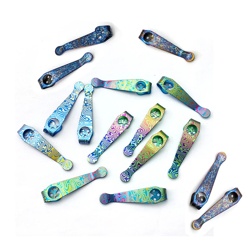 1pc Colorful Titanium Alloy Folding Knife Back Clip Pocket Clamp for Spyderco Paramilitary 2 C81 Para 3 Endura C10 Delica C11
1pc Colorful Titanium Alloy Folding Knife Back Clip Pocket Clamp for Spyderco Paramilitary 2 C81 Para 3 Endura C10 Delica C11