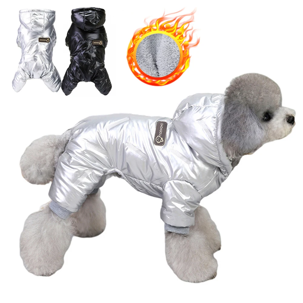 Waterproof PU Pet Dogs Jumpsuits Winter Warm Dog Clothes For Small Dogs Cotton Coat Puppy Chihuahua Clothing Pug Bichon Outfit
Waterproof PU Pet Dogs Jumpsuits Winter Warm Dog Clothes For Small Dogs Cotton Coat Puppy Chihuahua Clothing Pug Bichon Outfit