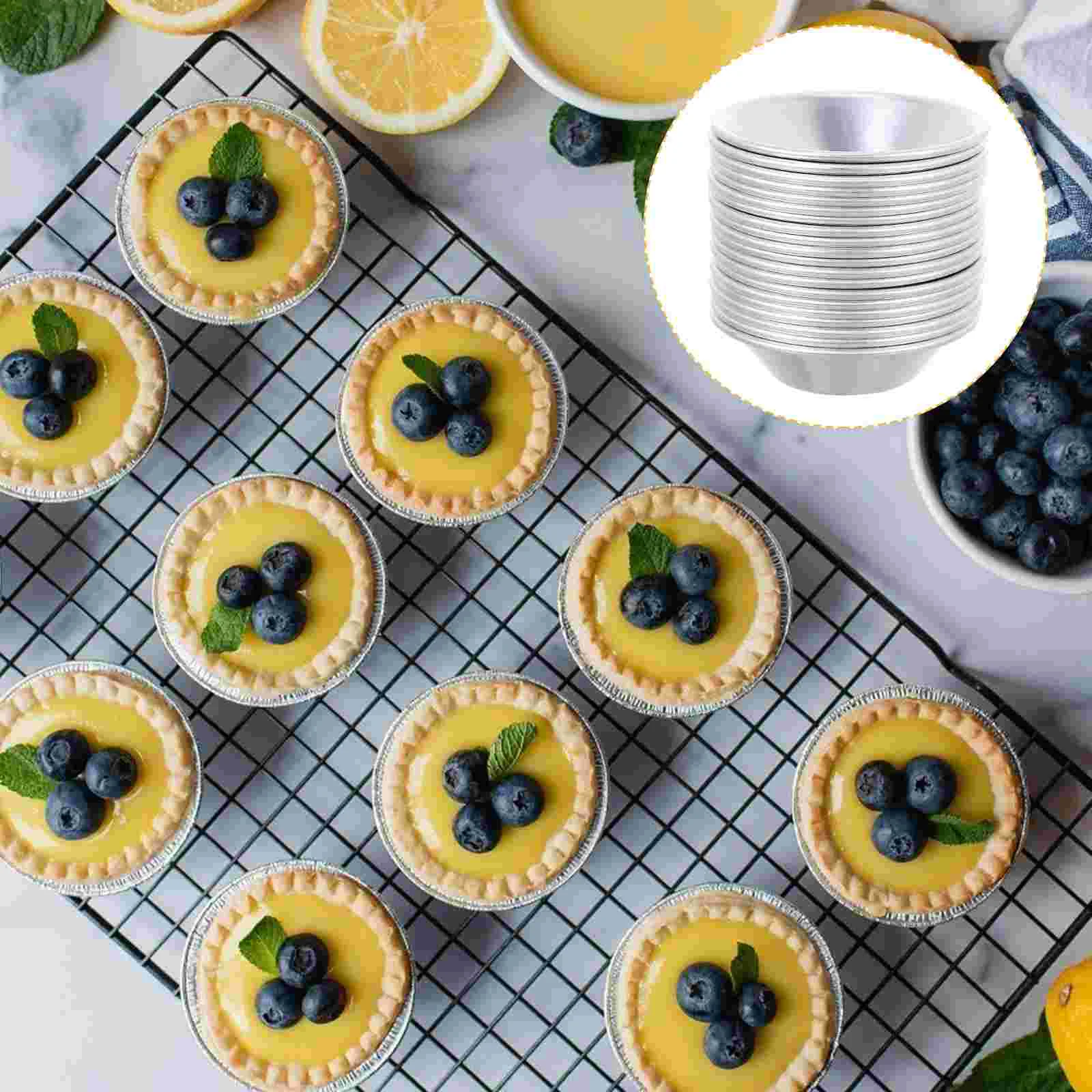 20 Pcs Egg Tart Base Cupcake Molds Pudding Cajas Para Fresas Con Chocolate Metal Jelly Kitchen Gadget
20 Pcs Egg Tart Base Cupcake Molds Pudding Cajas Para Fresas Con Chocolate Metal Jelly Kitchen Gadget