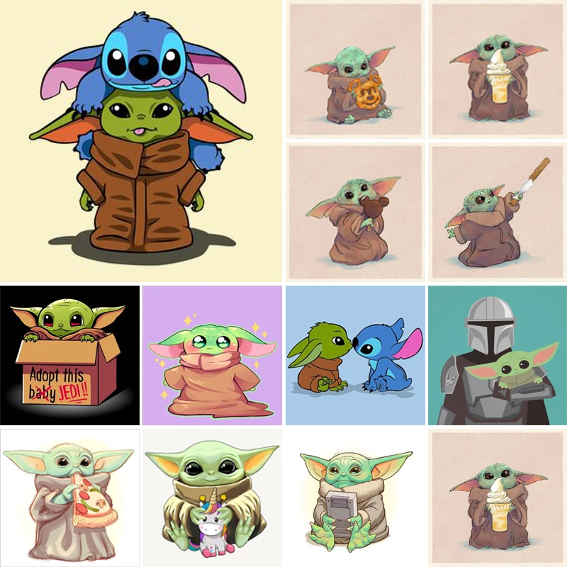 Disney Cartoon Cute Yoda Diamond Painting 5D DIY Full Square/Round Drill Diamond Embroidery Cross Stitch Art Mosaic Home Decor
Disney Cartoon Cute Yoda Diamond Painting 5D DIY Full Square/Round Drill Diamond Embroidery Cross Stitch Art Mosaic Home Decor