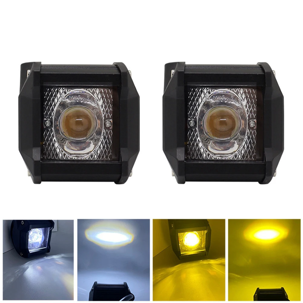 40W Cube Lens Spot LED Work Light Bar Pods Side Strobe Light For Auto Off Road Shooter Motorcycle Lights Replacement Waterproof
40W Cube Lens Spot LED Work Light Bar Pods Side Strobe Light For Auto Off Road Shooter Motorcycle Lights Replacement Waterproof