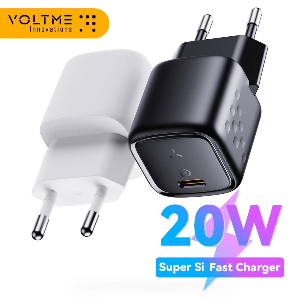 

VOLTME 20W PD Super Si USB C Charger Fast Charging For iPhone 13 Pro Max Support PPS AFC SCP FCP Quick Charge Phone Charger