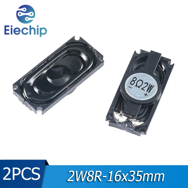 2pcs/lot Mini DIY Loud Speaker 8 Ohms 2 Watt 2W 8R Toy-car Hor Speaker 16x35MM 1.6x3.5CM
2pcs/lot Mini DIY Loud Speaker 8 Ohms 2 Watt 2W 8R Toy-car Hor Speaker 16x35MM 1.6x3.5CM