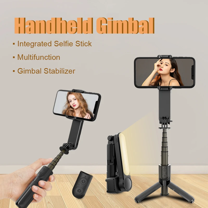 FANGTUOSI Foldable Smartphone Handheld Gimbal Cellphone Video Record Stabilizer With Light for iPhone 13 Xiaomi Huawei Samsung
FANGTUOSI Foldable Smartphone Handheld Gimbal Cellphone Video Record Stabilizer With Light for iPhone 13 Xiaomi Huawei Samsung
