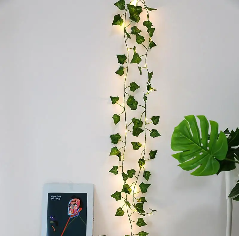 LED Artificial Plants String Light Green Maple Leaves Lamp Garland DIY Battery Powered Hanging Lighting
LED Artificial Plants String Light Green Maple Leaves Lamp Garland DIY Battery Powered Hanging Lighting