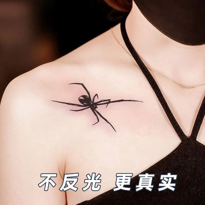 Водостойкие временные тату-наклейки в стиле панк для женщин
Водостойкие временные тату-наклейки в стиле панк для женщин