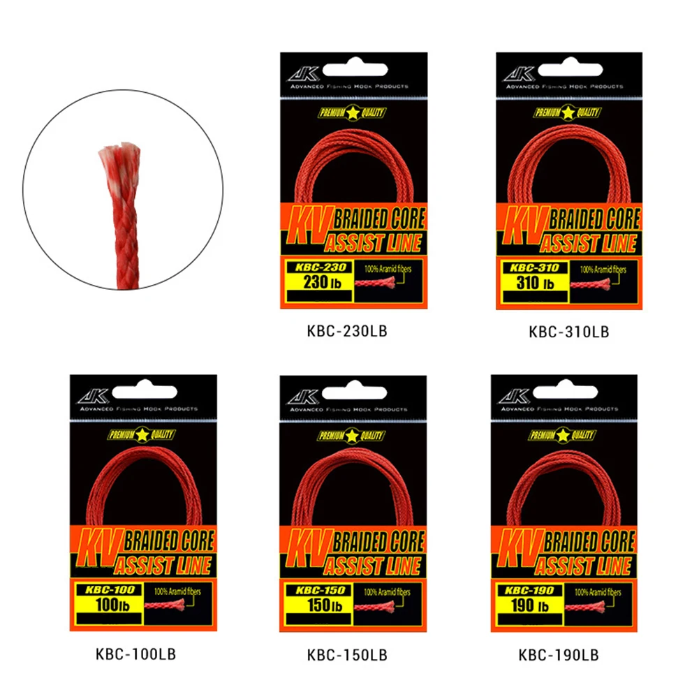 100~310LB Braided 8 Strands Fishing Assist Line PE Hollow Core Hook Binding Rope KBC Slow Shaking Iron Plate Hook Line 3/4/5m
100~310LB Braided 8 Strands Fishing Assist Line PE Hollow Core Hook Binding Rope KBC Slow Shaking Iron Plate Hook Line 3/4/5m