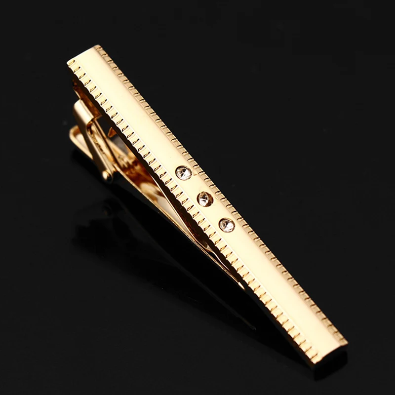 Men's Metal Tie Clip Bar Crystal Formal Dress Shirt Wedding Ceremony Gold Tie Clips Men Business Party Fashion Clasp Pin Gifts
Men's Metal Tie Clip Bar Crystal Formal Dress Shirt Wedding Ceremony Gold Tie Clips Men Business Party Fashion Clasp Pin Gifts