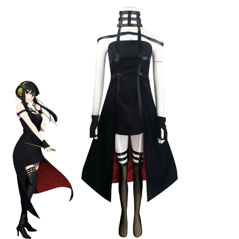 Anime Costume SPY×FAMILY Yor Forger Cosplay Dress Princess of Thorns Yor Briar Dresses Halloween Carnival Costumes
Anime Costume SPY×FAMILY Yor Forger Cosplay Dress Princess of Thorns Yor Briar Dresses Halloween Carnival Costumes