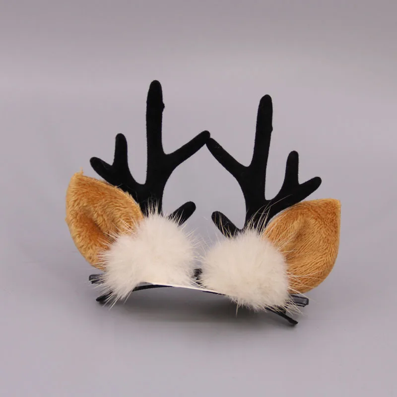 1 Pair Christmas Hair Clips Korea Fashion XMAS Cute Deer Hairbands Antlers Mushroom Fur Ball Girls Women Hair Accessories
1 Pair Christmas Hair Clips Korea Fashion XMAS Cute Deer Hairbands Antlers Mushroom Fur Ball Girls Women Hair Accessories
