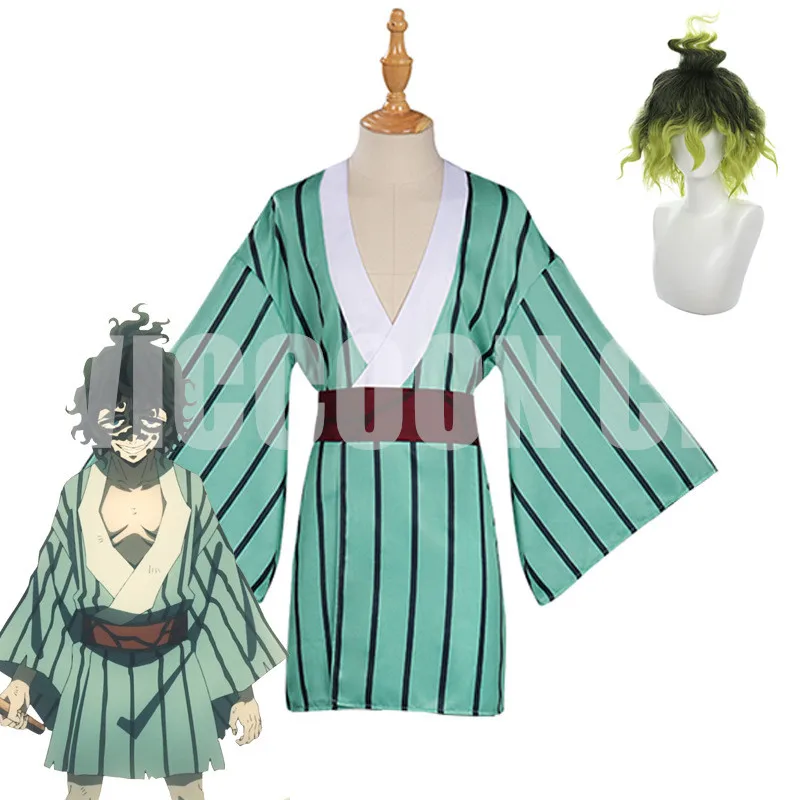 New Demon Slayer Gyutaro Shabana Cosplay Costume Wig Tattoo Stickers Giyuutarou Childhood Anime Kimetsu No Yaiba Upper Rank
New Demon Slayer Gyutaro Shabana Cosplay Costume Wig Tattoo Stickers Giyuutarou Childhood Anime Kimetsu No Yaiba Upper Rank