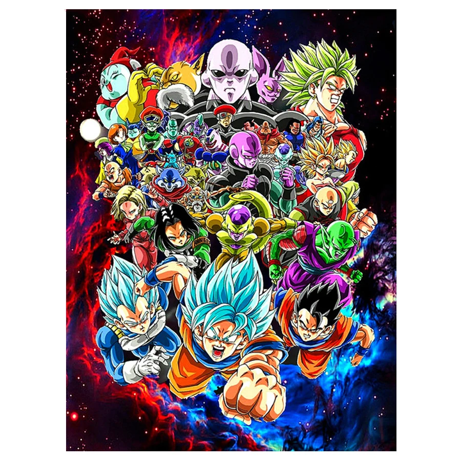 DIY Needlework Embroidery Diamond Painting Anime Poster Ball Handmade Gift Mosaic Picture Of Rhinestones 5D Home Decor DW044
DIY Needlework Embroidery Diamond Painting Anime Poster Ball Handmade Gift Mosaic Picture Of Rhinestones 5D Home Decor DW044
