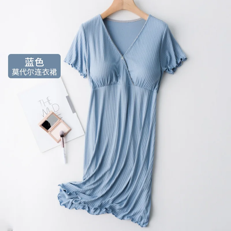 Short Sleeve Nursing Skirt No Bra-Free Breastfeeding Summer Maternity Dress After Childbirth GRAY22
Short Sleeve Nursing Skirt No Bra-Free Breastfeeding Summer Maternity Dress After Childbirth GRAY22