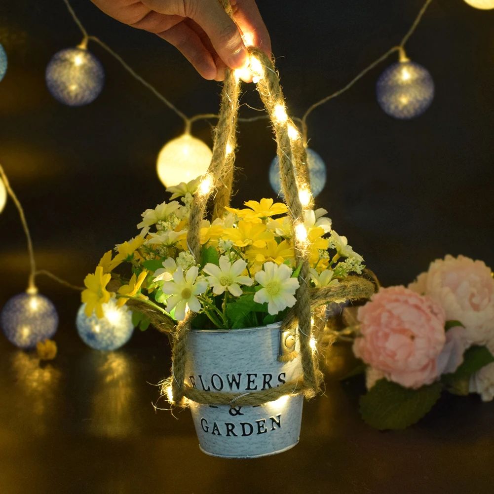 Светодиодные подвесные лампы в стиле ретро с функцией памяти, подвесные светильники из пеньковой веревки на солнечной батарее, уличное укр...
Светодиодные подвесные лампы в стиле ретро с функцией памяти, подвесные светильники из пеньковой веревки на солнечной батарее, уличное укр...