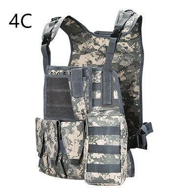 Outdoor Jungle Camping Training Camouflage Tactical Waistcoat Men Women Hunting Shooting Military Vest Body Protective Gear
Outdoor Jungle Camping Training Camouflage Tactical Waistcoat Men Women Hunting Shooting Military Vest Body Protective Gear
