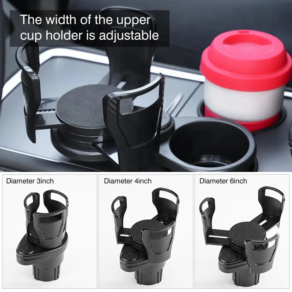 Car Cup Holder 2 In 1 Vehicle-mounted Slip-proof Water Cup Holder 360 Degree Rotating Multifunctional Dual Houder Auto Accessory
Car Cup Holder 2 In 1 Vehicle-mounted Slip-proof Water Cup Holder 360 Degree Rotating Multifunctional Dual Houder Auto Accessory
