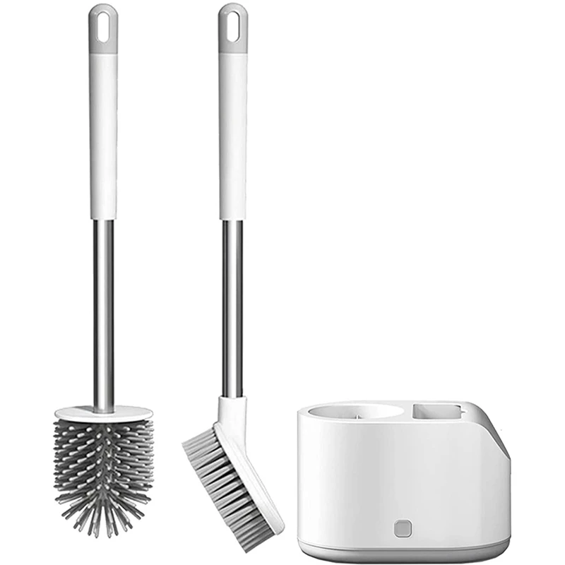 Щетка для унитаза, щетка для унитаза с держателем, аксессуары для чистки ванной комнаты, щетина, миска, очиститель, предметы первой необходимости (набор из 1)
Щетка для унитаза, щетка для унитаза с держателем, аксессуары для чистки ванной комнаты, щетина, миска, очиститель, предметы первой необходимости (набор из 1)