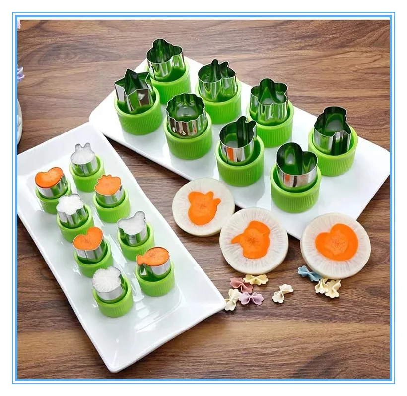 Star Heart Shape Vegetables Cutter Plastic Handle Portable Cook Tools Stainless Steel Fruit Cutting Die Kitchen Gadgets
Star Heart Shape Vegetables Cutter Plastic Handle Portable Cook Tools Stainless Steel Fruit Cutting Die Kitchen Gadgets