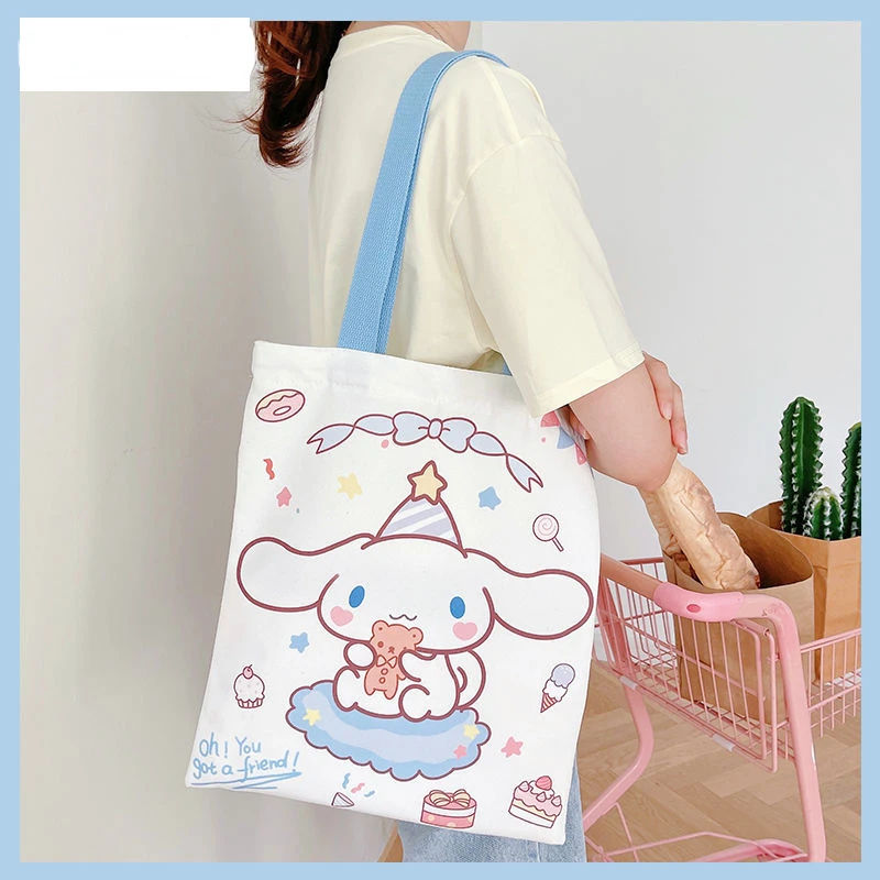 Холщовая Сумка в стиле аниме Sanrio Cinnamoroll, Женская мультяшная портативная вместительная сумка-тоут Kawaii, Студенческая Портативная сумка для хр...
Холщовая Сумка в стиле аниме Sanrio Cinnamoroll, Женская мультяшная портативная вместительная сумка-тоут Kawaii, Студенческая Портативная сумка для хр...