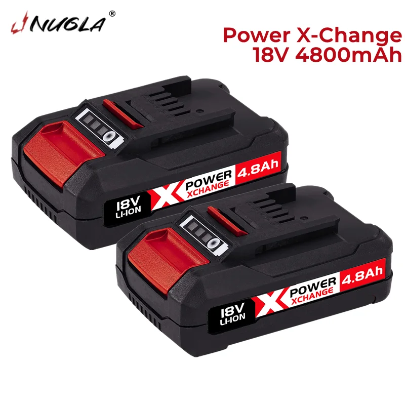 

1-3PCS Einhell Power X-Change 18V,4.8Ah Lithium-Ion Battery Universally Compatible With All PXC Power Tools And Garden Machines