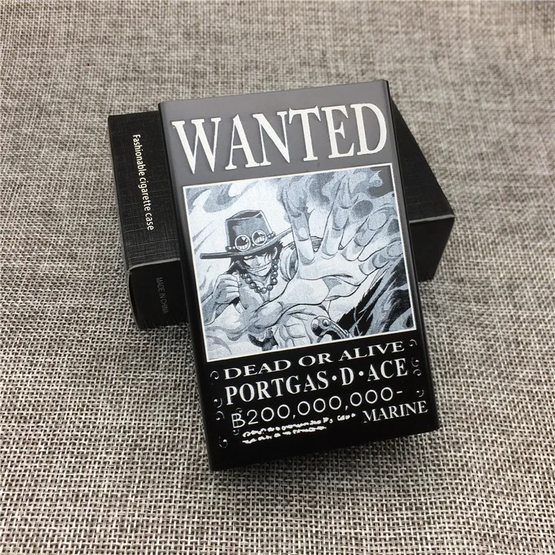Creative Cool Special Cigarette Case Monkey D. Luffy Zoro Nami Sanji Wanted Aluminum Alloy Cigarette Case
Creative Cool Special Cigarette Case Monkey D. Luffy Zoro Nami Sanji Wanted Aluminum Alloy Cigarette Case