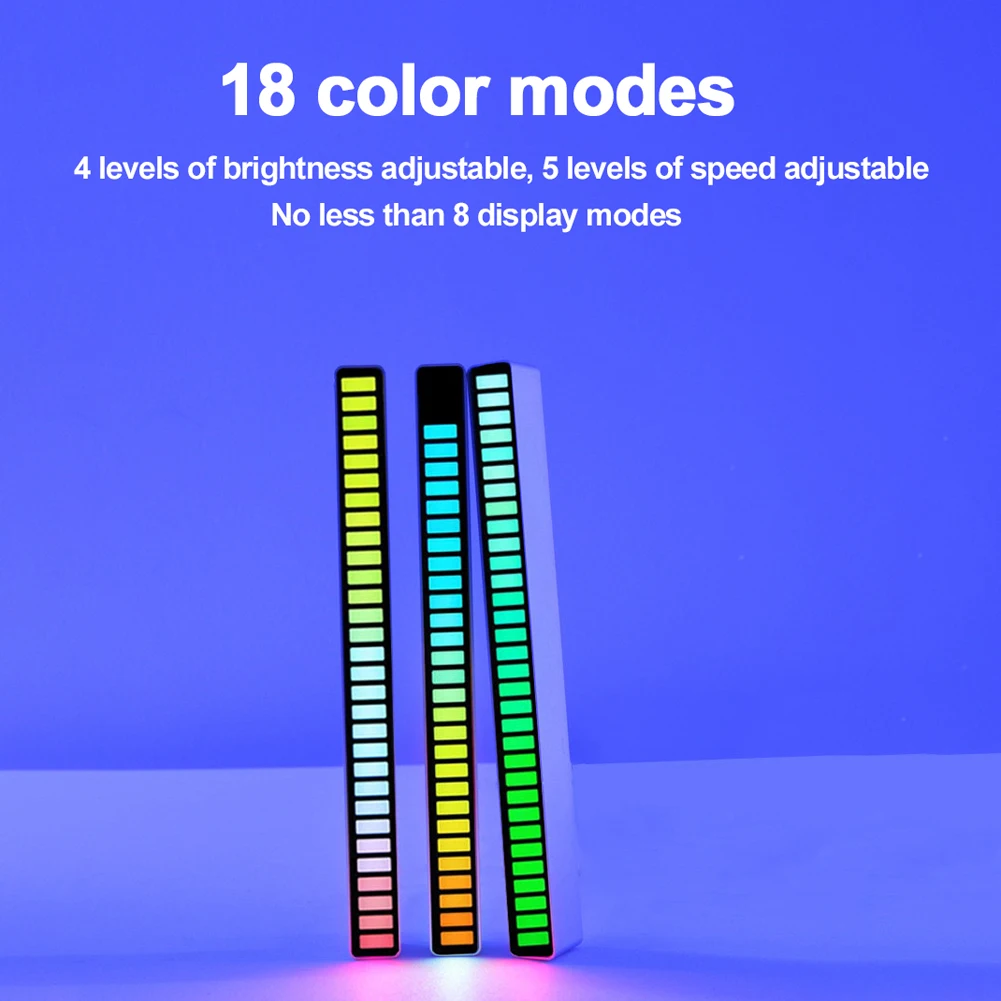 RGB перезаряжаемые голосовые активированные огни беспроводной голосовой активация звукосниматель Музыка ритм огни креативный цвет светоди... 
RGB перезаряжаемые голосовые активированные огни беспроводной голосовой активация звукосниматель Музыка ритм огни креативный цвет светоди...