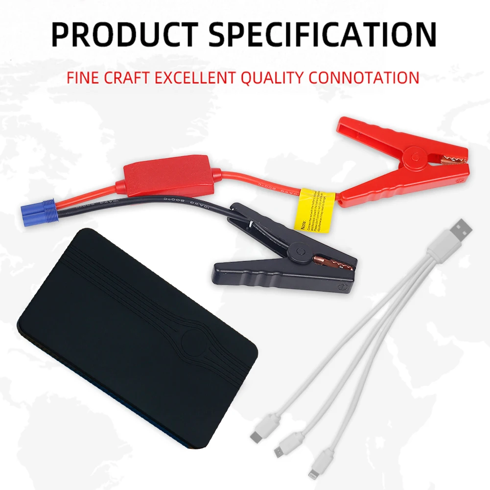 Car 20000mAh Emergency Starter Power Portable Car Jump Starter Mobile Battery 12V600A Emergency Booster USB Port Car Accessories
Car 20000mAh Emergency Starter Power Portable Car Jump Starter Mobile Battery 12V600A Emergency Booster USB Port Car Accessories