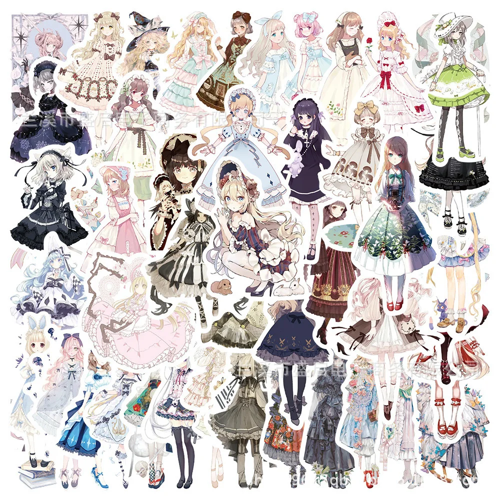 10/30/50PCS Girl Lolita Sticker Luggage Skateboard Notebook Guitar Water Cup Hand Account Waterproof DIY Stickers Wholesale
10/30/50PCS Girl Lolita Sticker Luggage Skateboard Notebook Guitar Water Cup Hand Account Waterproof DIY Stickers Wholesale