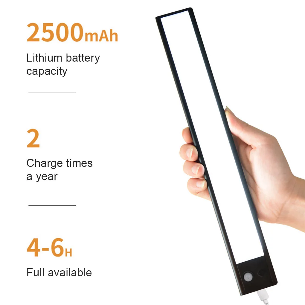 Dimmable LED Motion Sensor Light Bar USB Rechargeable Door Wall Mount Lamp Cordless Pantry Automatic Nightlight Household
Dimmable LED Motion Sensor Light Bar USB Rechargeable Door Wall Mount Lamp Cordless Pantry Automatic Nightlight Household