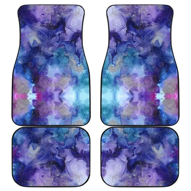 Purple Blue Watercolor Car Mats Colorful Happy Artistic, Car Accessory Floor Mats Set of 4 Front and Back
Purple Blue Watercolor Car Mats Colorful Happy Artistic, Car Accessory Floor Mats Set of 4 Front and Back