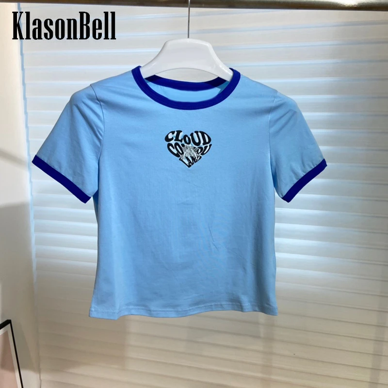 7,29 KlasonBell модная женская короткая футболка с надписью Love Angel
7,29 KlasonBell модная женская короткая футболка с надписью Love Angel