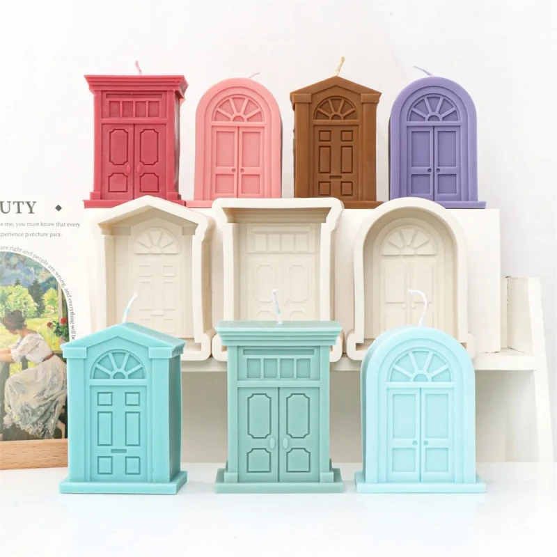 Creative Flat Door Window Silicone Candle Mold DIY Handmade Aromatpy Plaster Hand-Made Baking Chocolate Cake Mould Candle Making
Creative Flat Door Window Silicone Candle Mold DIY Handmade Aromatpy Plaster Hand-Made Baking Chocolate Cake Mould Candle Making