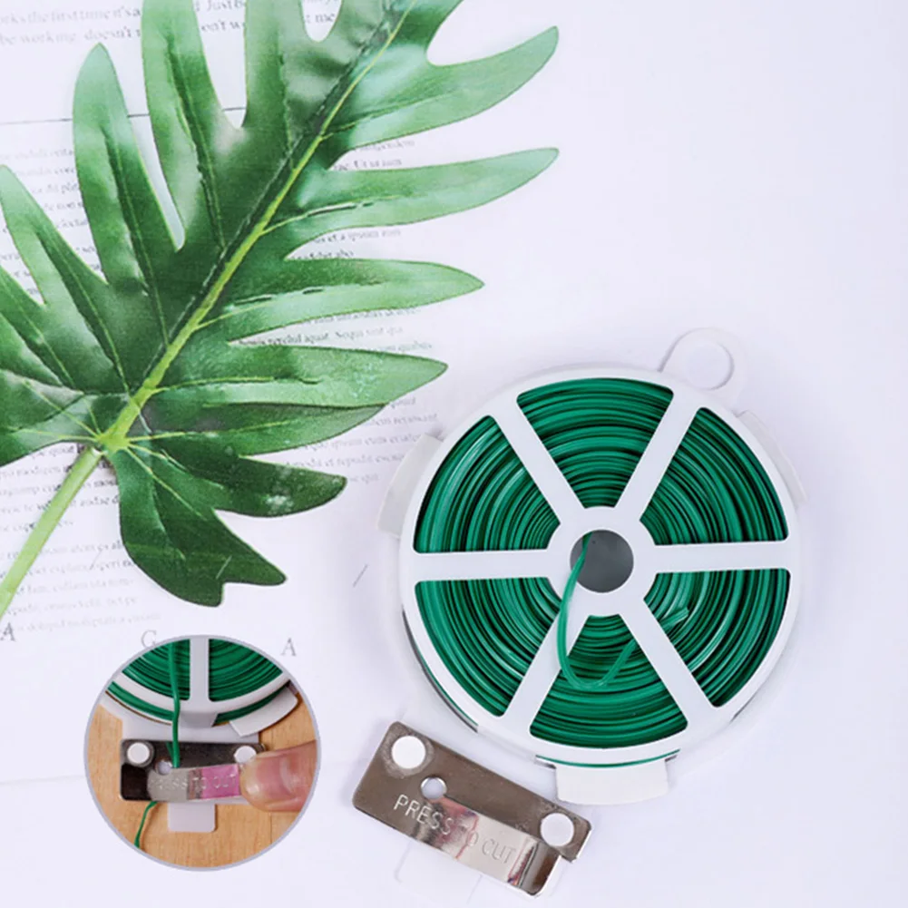 20/30/50/100M Roll Wire Ties Gardening Climbing Vines Fixed Ropes Flower Plant Support Strap Green Garden Cable Brackets Ties
20/30/50/100M Roll Wire Ties Gardening Climbing Vines Fixed Ropes Flower Plant Support Strap Green Garden Cable Brackets Ties
