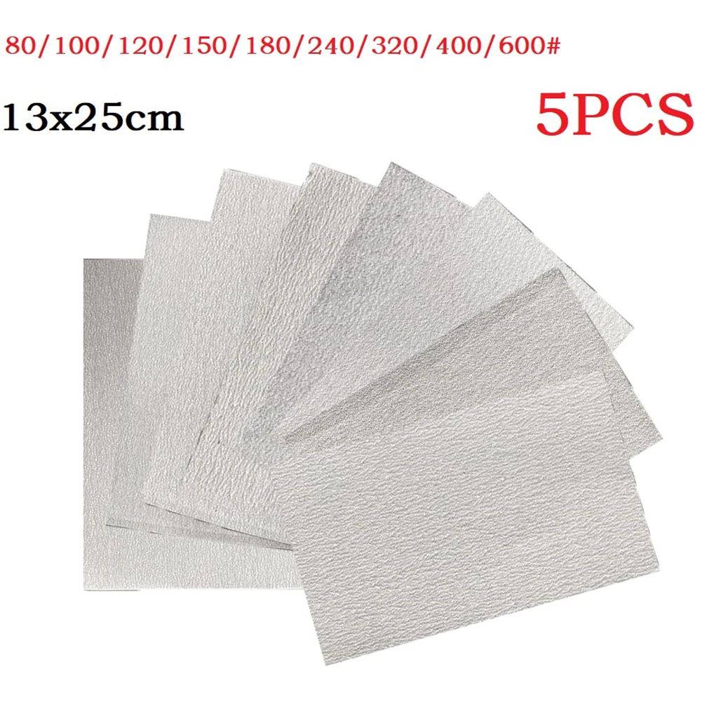 5pcs Wet Dry Sandpaper 25x13cm Sanding Sheets Waterproof Sand Paper For Automotive Wood Sanding Car Metal Plastic Polishing
5pcs Wet Dry Sandpaper 25x13cm Sanding Sheets Waterproof Sand Paper For Automotive Wood Sanding Car Metal Plastic Polishing